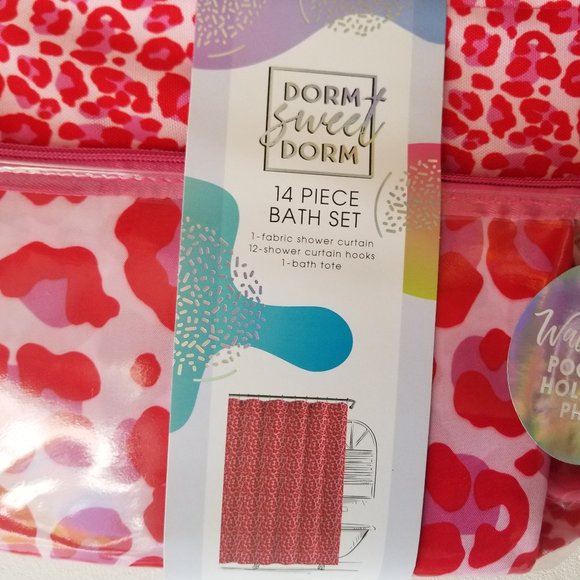 🟡 14-Piece Bath Set - Waterproof Pocket & Accessories//Mix and Match 2 x $25 - Picture 5 of 6